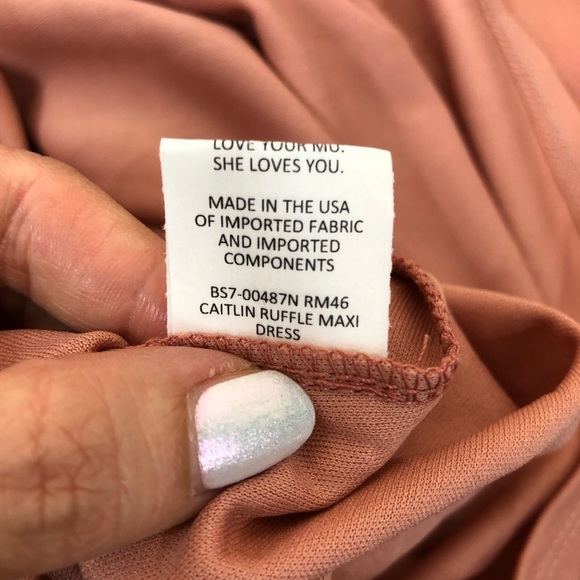 NWOT Show Me Your Mumu Caitlin Ruffle Maxi Dress - Picture 7 of 8